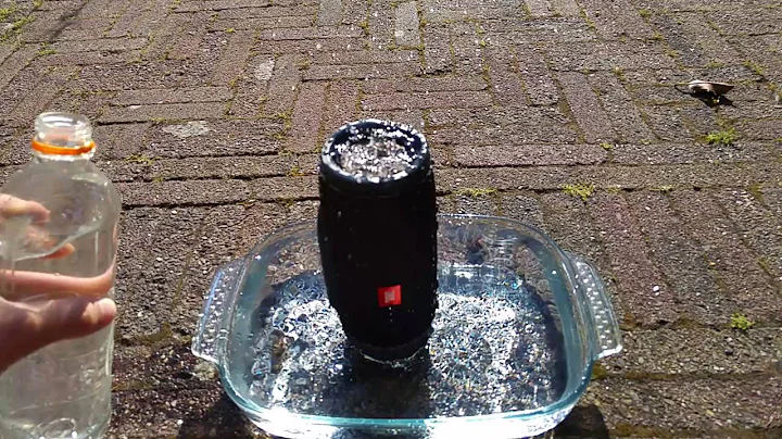 JBL Charge 3 - Water Bass test