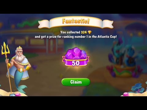 🏆Fishdom: Atlantis Cup
