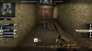 Ace Clutch 1Vs5 With Tec9 Round 1 On Csgo
