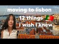 12 things i wish i knew before moving to lisbon, portugal 🇵🇹 | viola helen