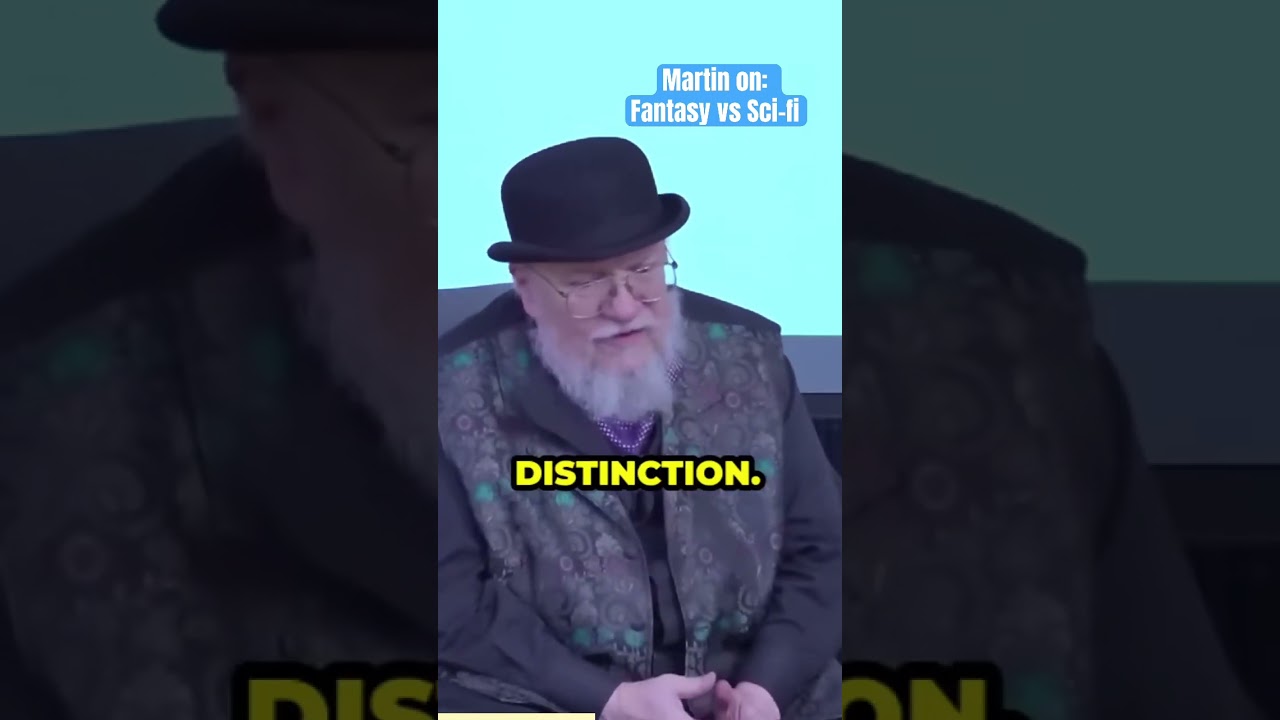 George RR Martin on writing Fantasy vs Sci-fi | Game of Thrones