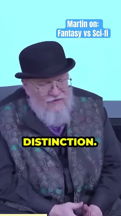 George RR Martin on writing Fantasy vs Sci-fi | Game of Thrones