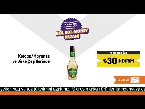 19-22 Ekim Tarihlerinde Ketçap, Mayonez ve Sirke Çeşitlerinde Moneylilere Özel %30 İndirim - 19-22 Ekim Tarihlerinde Ketçap, Mayonez ve Sirke Çeşitlerinde Moneylilere Özel %30 İndirim