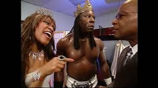 King Booker & Queen Sharmell & Teddy Long Backstage Segment Smackdown June 23 2006