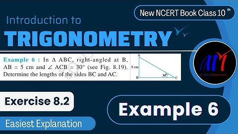 Chapter 8 Exercise 8.2 ( Example 6 ) Introduction to Trigonometry  Class 10 Maths | New NCERT Book