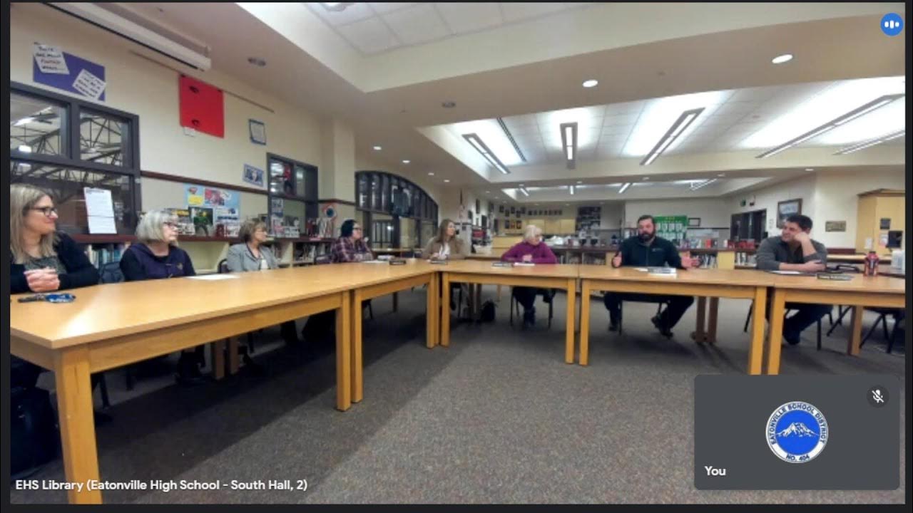 Eatonville School District Board Meeting 1/4/2023 YouTube