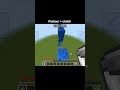 MCPE parkour + clutch 🥶#minecraft #parkour