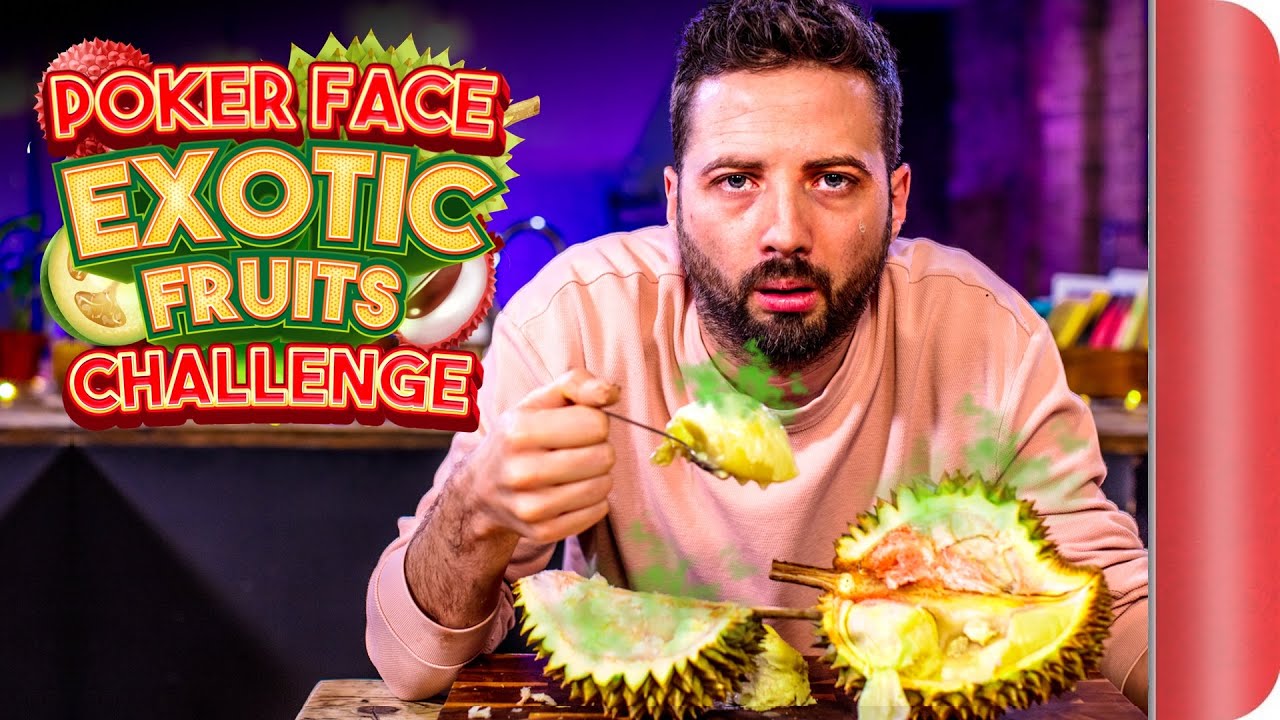 POKER FACE "Exotic Fruits & Roots" Food Challenge | Sorted Food