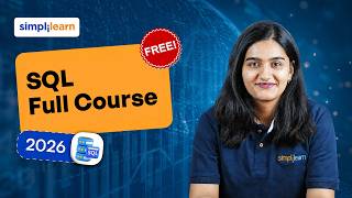 SQL Full Course 2026 | Complete Basics to Advanced SQL Course | Simplilearn