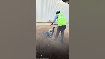 Powerful Portable Plate Compactor | Alankar Engineering in Action!
