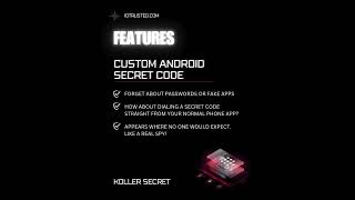 Koller Secret Feature no. 2: Custom Android Secret Code #hidephoto #hidevideo #hidefile #android