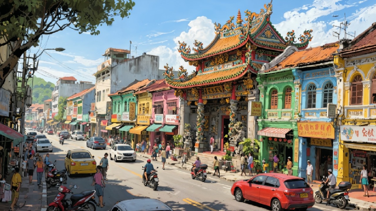 Сибу, Малайзия🇲🇾 Сердце Саравака с богатым культурным наследием (4K HDR)