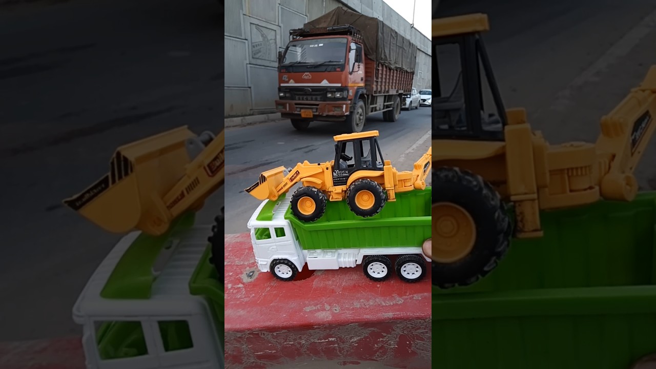 4 Ta Rc jcb, Rc excavator, Rc TruckJcb, short video |