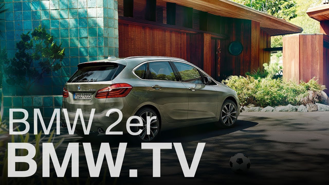 Tv Spot Freude Ist Zum Teilen Da Unser Neuer Bmw 2er Active Tourer Youtube