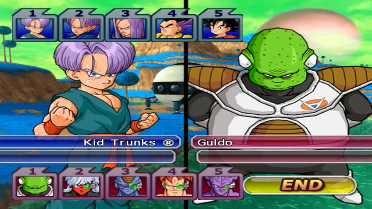 TEAM TRUNKS VS GINYU FORCE (COM VS COM) - Dragon Ball Z Budokai Tenkaichi 3