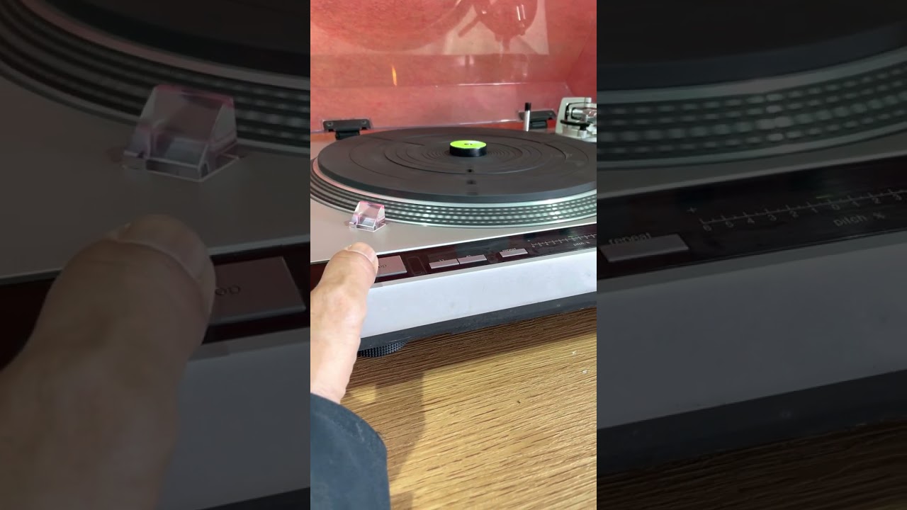 Technics テクニクス モデル SL-1600MK2 簡単動作確認動画 - YouTube