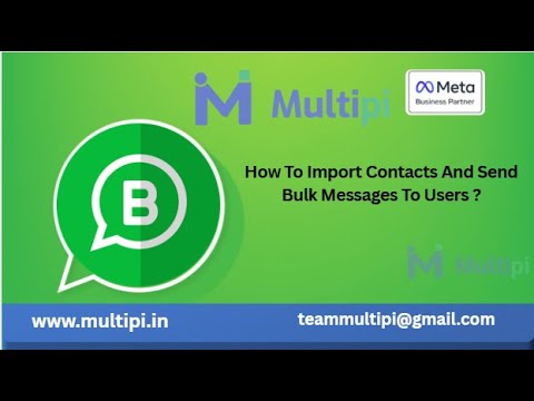 How To Import Contacts And Send Bulk Messages To Users | WhatsApp ...