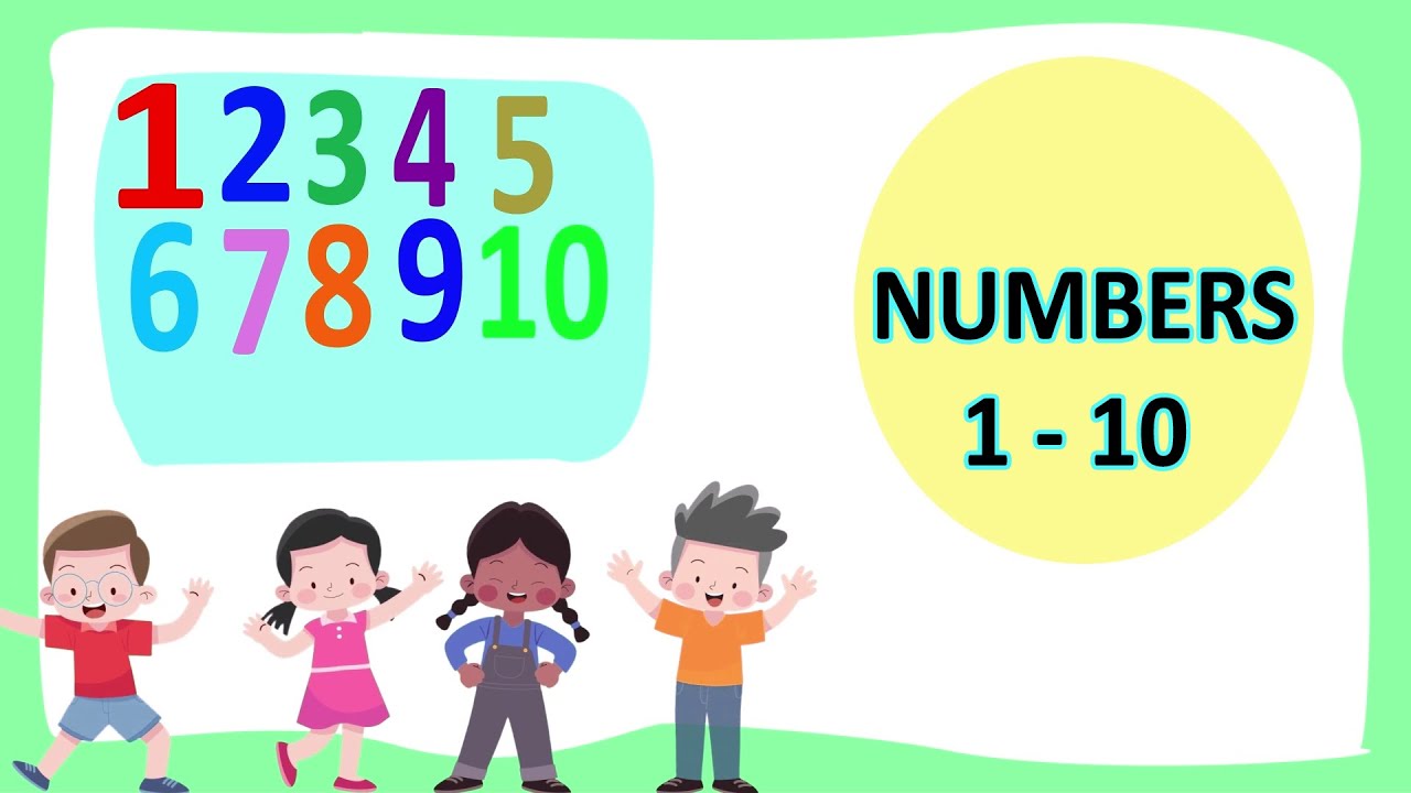 "1 to 10 Numbers Counting for toddlers |Educational activities for kids ...