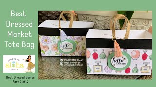 Best Dressed Market Tote Bag