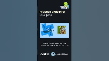 How to Create Product Card With Hover Using Html Css 🧑‍💻 #css #html #shorts