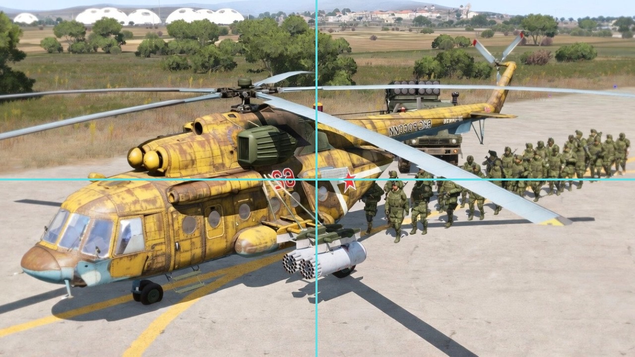 Russian Attack Helicopter Set For Troop Deployment Neutralized By Missile