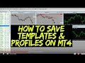How to Save Templates and Profiles on MT4 👍