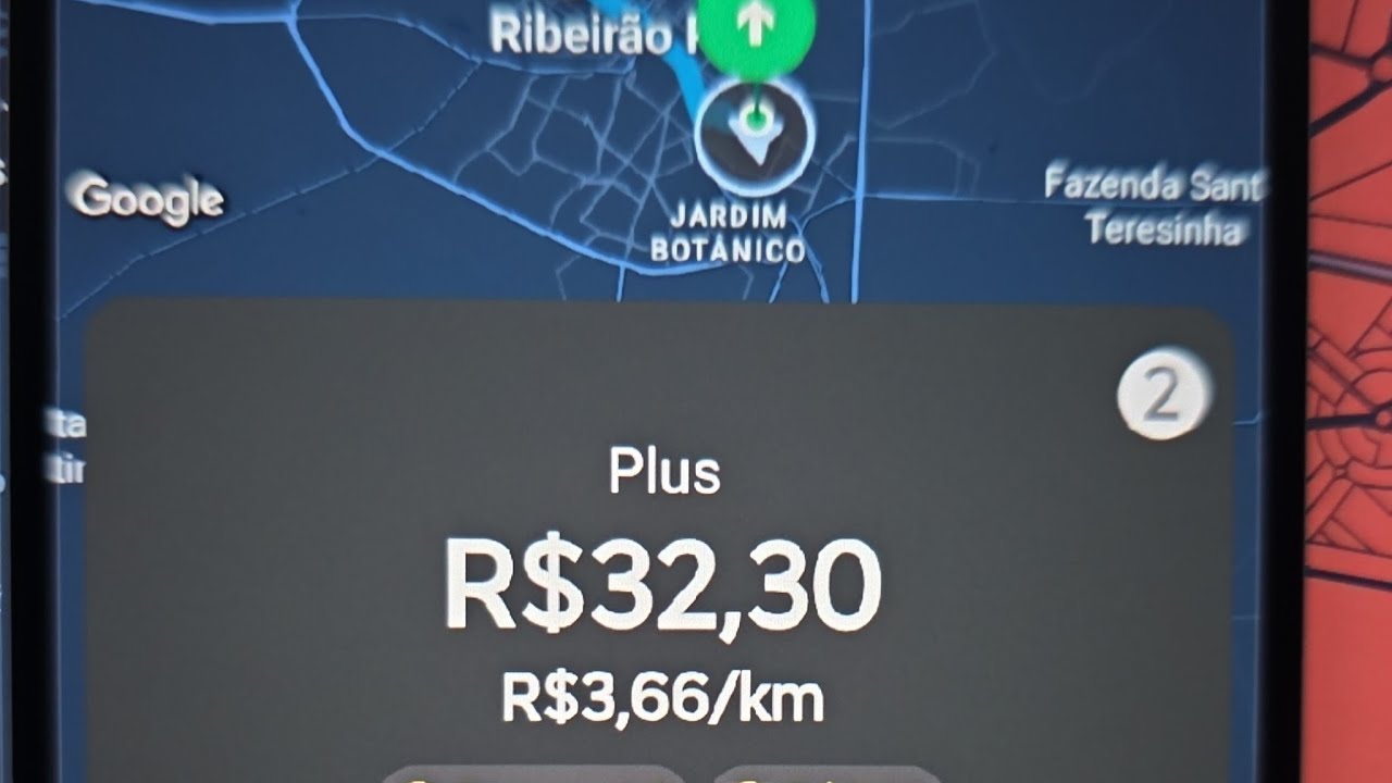 Uber/99/InDrive em Ribeirão Preto sexta-feira 07/11/2025.