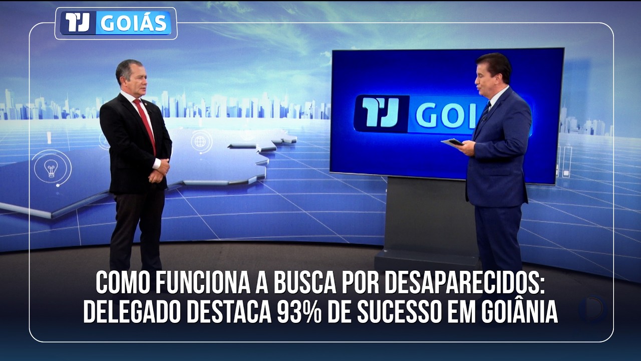 COMO FUNCIONA A BUSCA POR DESAPARECIDOS: DELEGADO DESTACA 93% DE SUCESSO EM GOIÂNIA