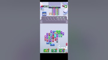 BUS Game 🚐 Traffic Jam #apt #puzzle #busgame #bus #escaperoom #relaxing #brainteasers #shortvideo