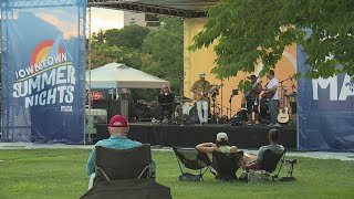 'Downtown Summer Nights' brings music, energy and crowds to Kiener Plaza
