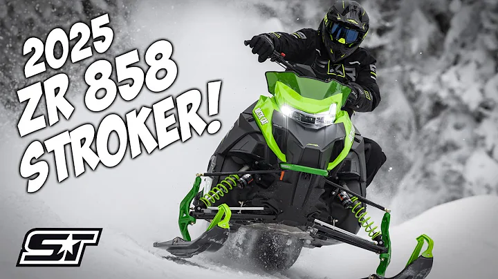 2025 Arctic Cat ZR 858 Stroker 137 with ATAC Snowmobile Review