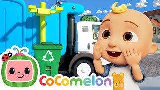 recycling truck song cocomelon sing along songs kids it