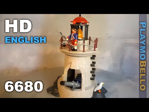 (2015) 6680 Blue coats Lighthouse, Pirates Playmobil REVIEW - YouTube