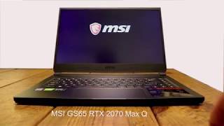 MSI GS65 RTX 2070 Max Q Unboxing!!