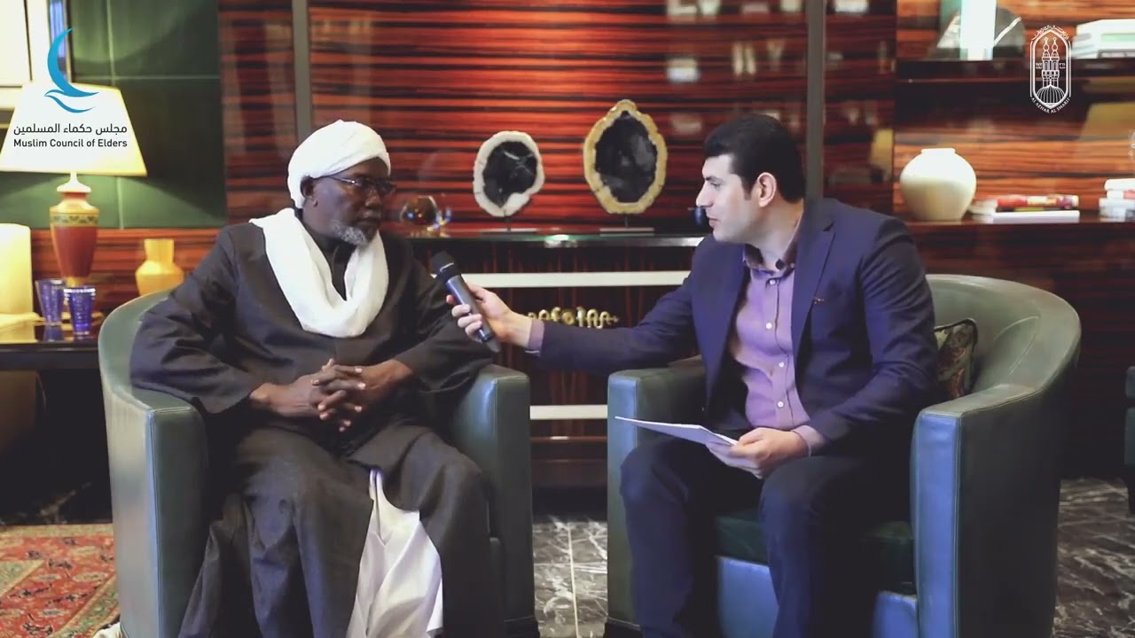 فضيلة الشيخ أحمد النور محمد الحلو، عضو #مجلس_حكماء_المسلمين ومفتي عام جمهورية تشاد