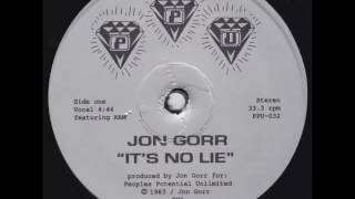 Jon Gorr - It's No Lie (Dub Version)