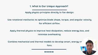 PHY 210 VIDEO PRESENTATION – MINI FAN