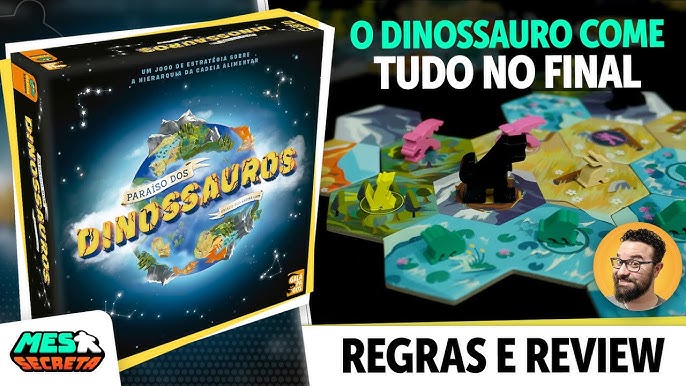 Ilha dos Dinossauros será lançado pela Meeple BR - Duas Torres