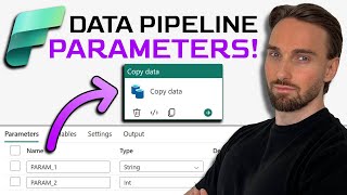 How to use Data Pipeline Parameters in Fabric
