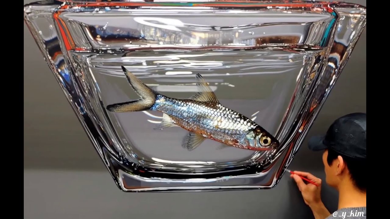 Young Sung - Kim painting hyperrealism Galerie Felix Höller