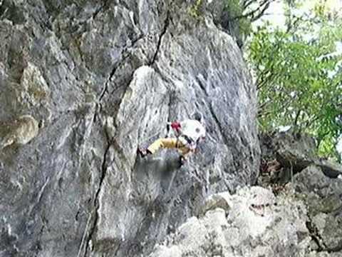 ウェーブ(5.12a)/聖人岩　(RP）