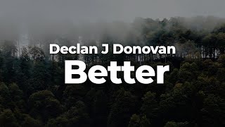 Declan J Donovan - Better (Letra/Lyrics) | Official Music Video