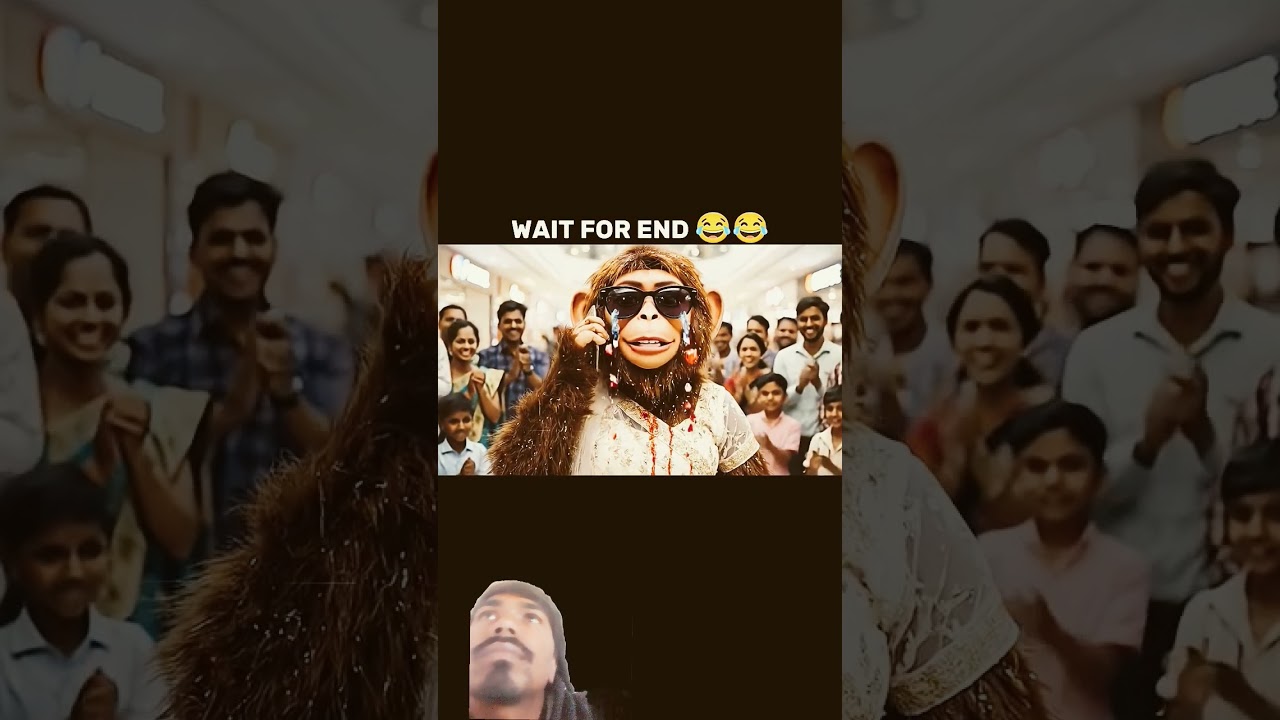 Bandar Bhai Ka lafra ho gaya monkey funny video 