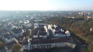 TESAT SPACECOM ERICSSON surrounding area drone footage