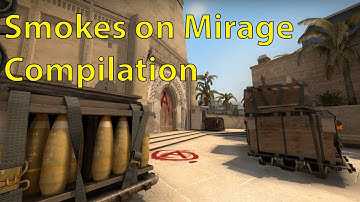 CS:GO | Mirage | Useful Smokes | Compilation