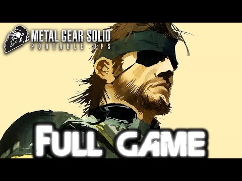 METAL GEAR SOLID: PORTABLE OPS Gameplay Walkthrough FULL GAME (2K 60FPS) No Commentary