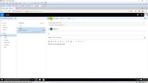 Configure e-mail Prevent Reply via AD Rights Management Services ( RMS )
