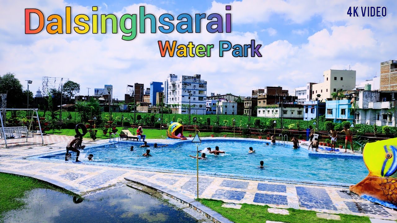 Dalsinghsarai Water Park - 4K Video 2021 | Bhavya Resot Swimming Pool | Samastipur Water Park