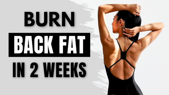 10MIN BURN BACK FAT WORKOUT - Lose Back Fat & Bra Bulge in 2 weeks