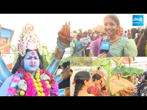 Telangana People in Eluru Sankranthi Celebrations | AP Sankranthi @SakshiTV - SAKSHITV